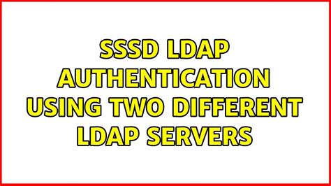 sssd ldap